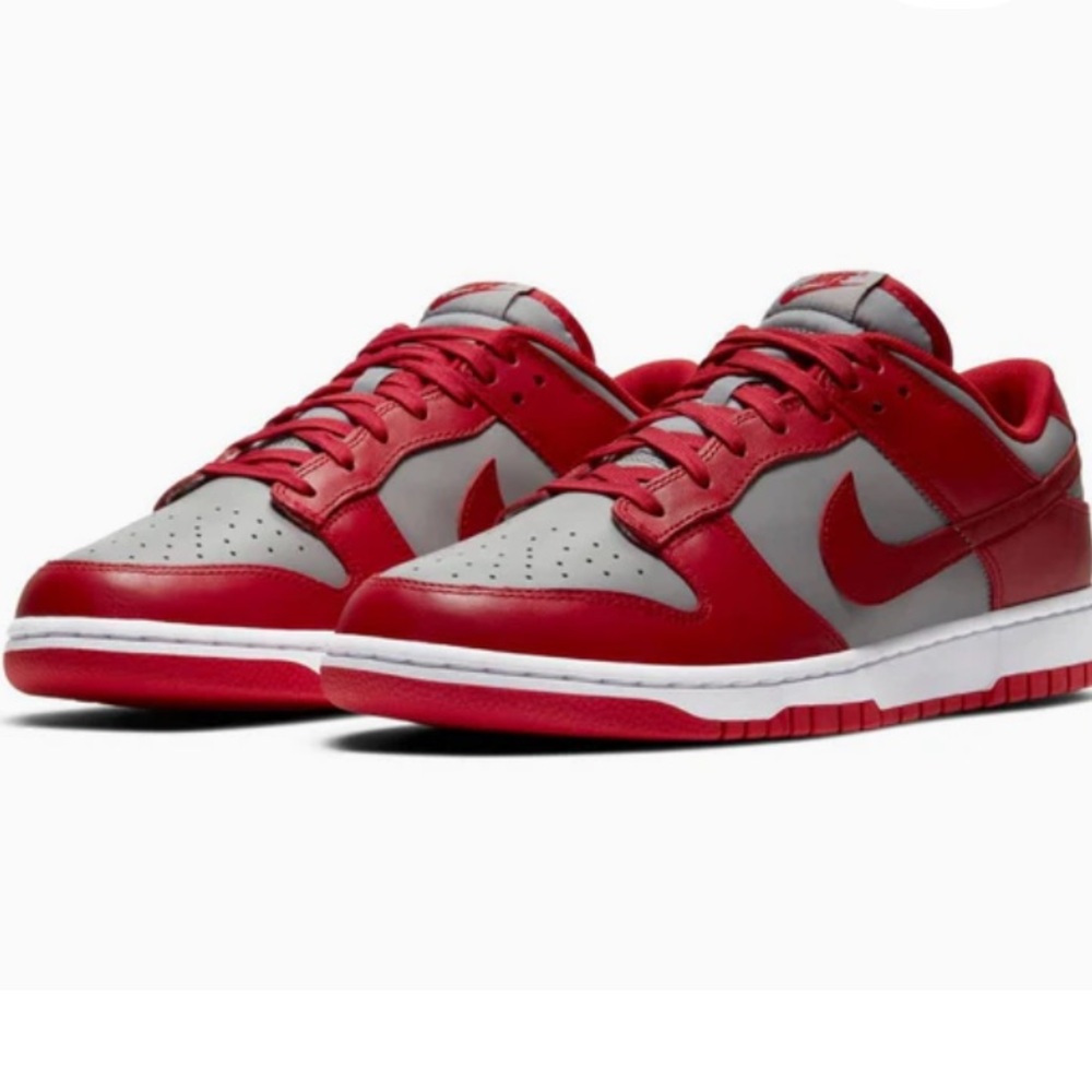 Nike UNLV Dunk Low Retro Sneakers Grey / White / Red  Men’s 11.5